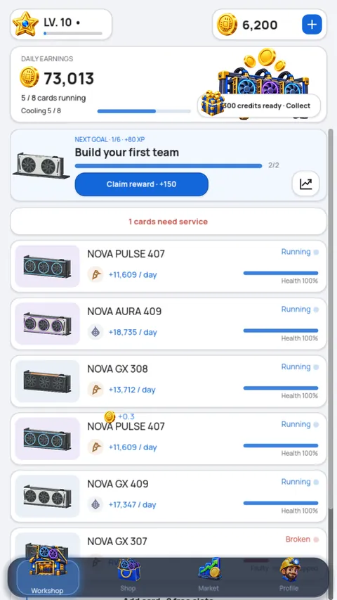 HASH: Mining Studio — screenshot 1